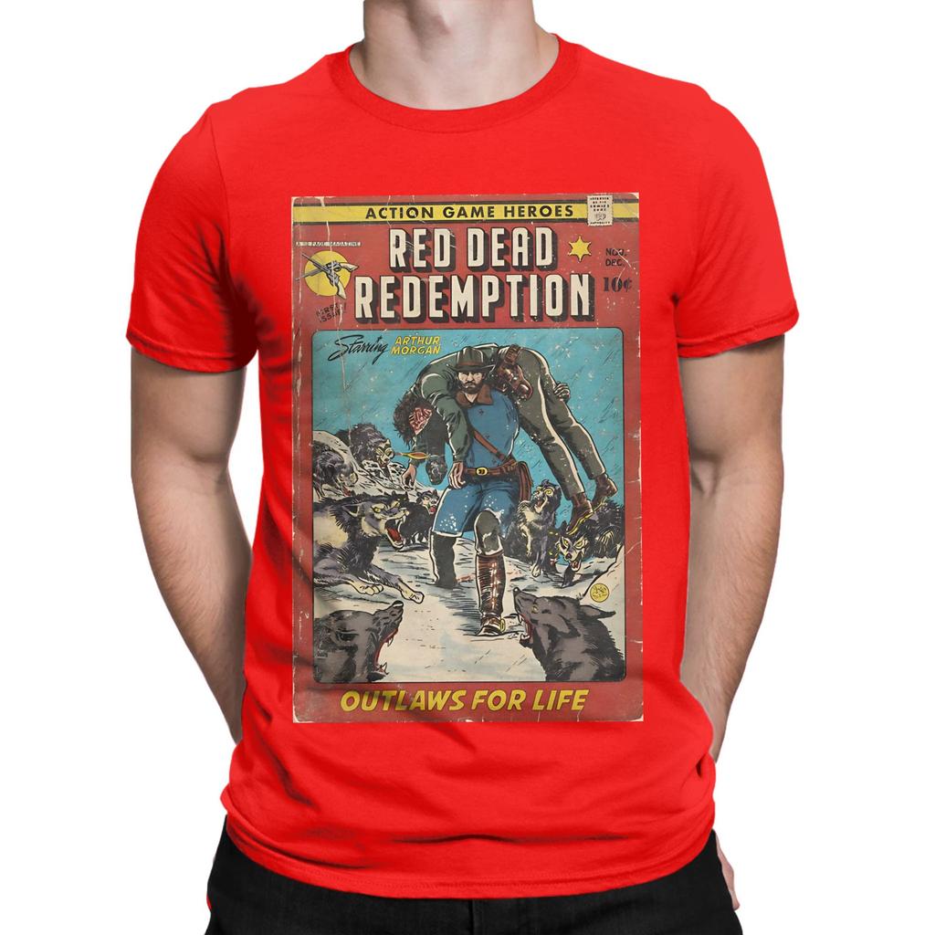 Red Dead Redemption Novelty 100 Cotton TShirt Red Dead Redemption Tees Tops For Unisex
