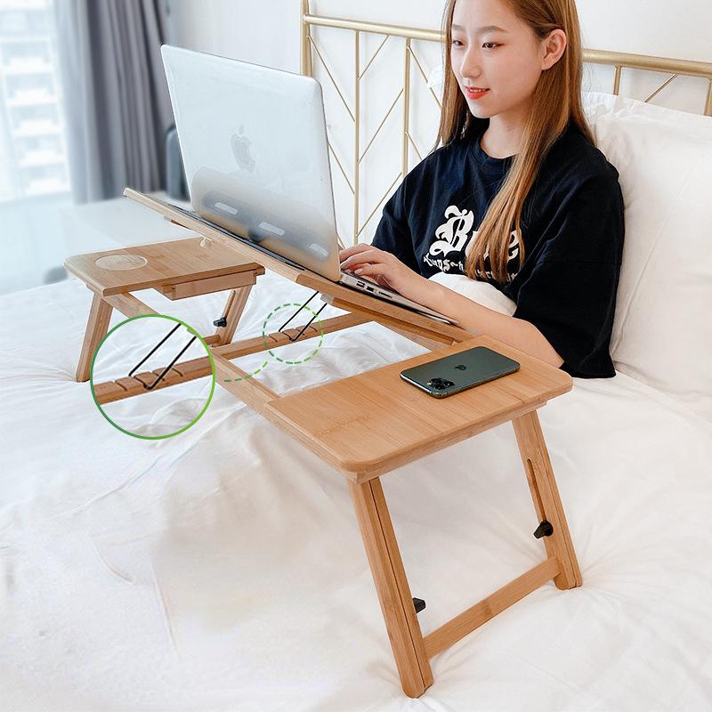 Bed Small Table Foldable Laptop Table Lazy Portable Lifting Small Table Board Multifunctional College Dormitory Desk Children's