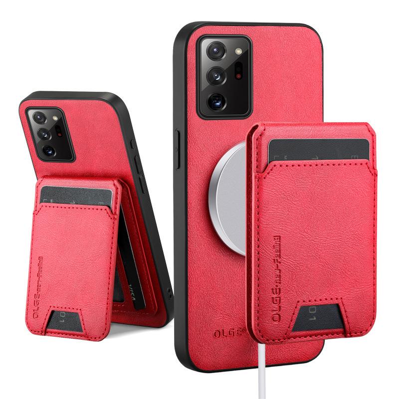 Suitable for Samsung Note20 Ultra5G Mobile Phone Case 10 Cow Pattern Leather Magnetic Card Case New High End Feel