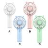 Mini Handheld Fan Mini Portable Fan USB Rechargeable Small Personal Fan Battery Operated for Girls Women Kids