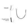Herren Lederhalsketten, Urban Survival Ausrüstung Typen Lederhalsbänder Schwarz Braun Geflochtene Choker, Stadt Leder Stil Schmuck Geschenke