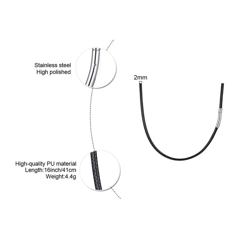 Herren Lederhalsketten, Urban Survival Ausrüstung Typen Lederhalsbänder Schwarz Braun Geflochtene Choker, Stadt Leder Stil Schmuck Geschenke