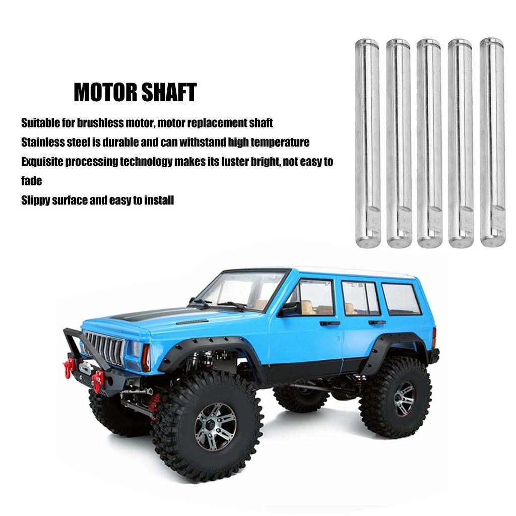 10 PCS Model Airplane Brushless Motor Shaft Replacement Motor Shaft for RC Car Boat 35.4mm