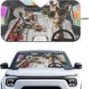 Fashion Cat Car Window Shades Foldable Car Windshield Sunshades Automotive Windshield Sunshades Keep Cool UV Rays Protection for Most Sedan Truck Van