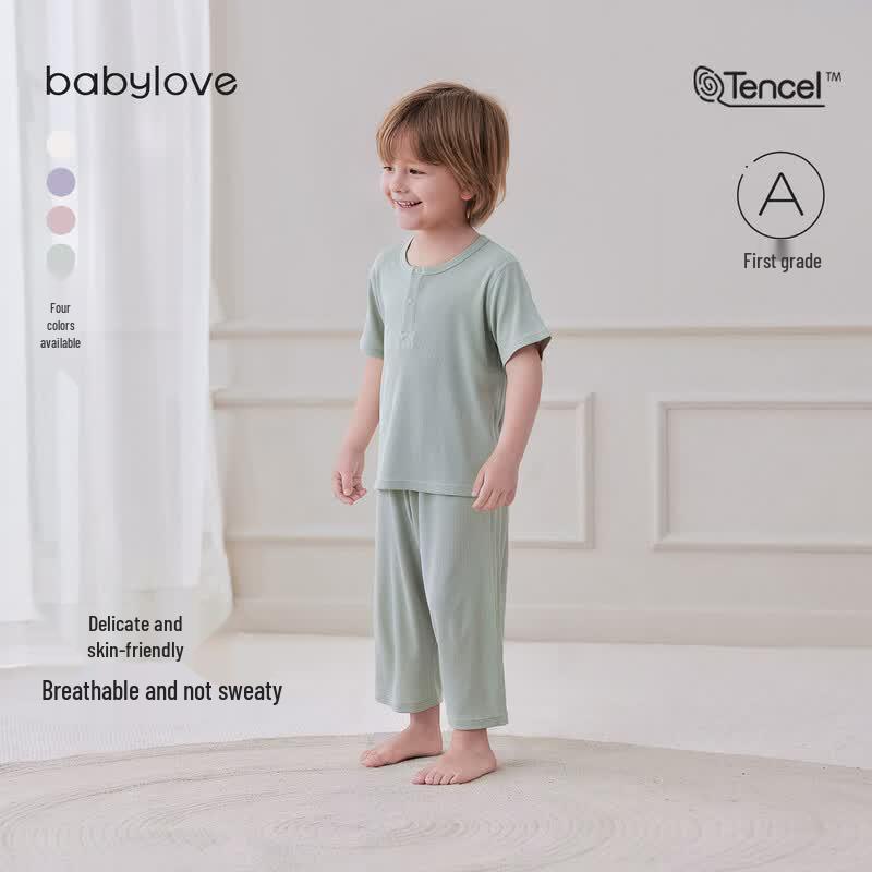 Babylove Modal Short-Sleeve Pajama Set