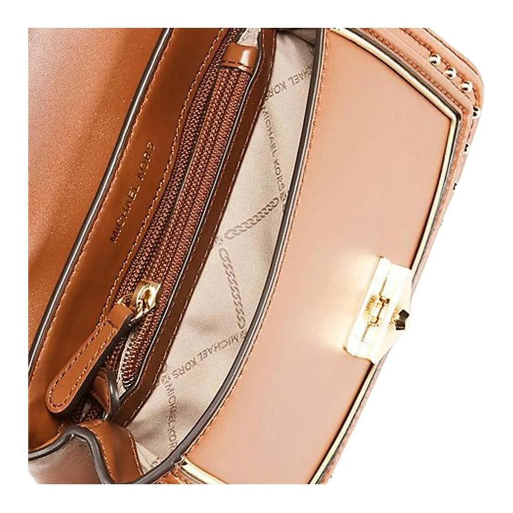 MICHAEL KORS Soho Leather Crossbody Bag , Shoulder Bag Women's Caramel Brown (Unisex) Crossbody Bags 30S1G1SL0U LUGGAGE