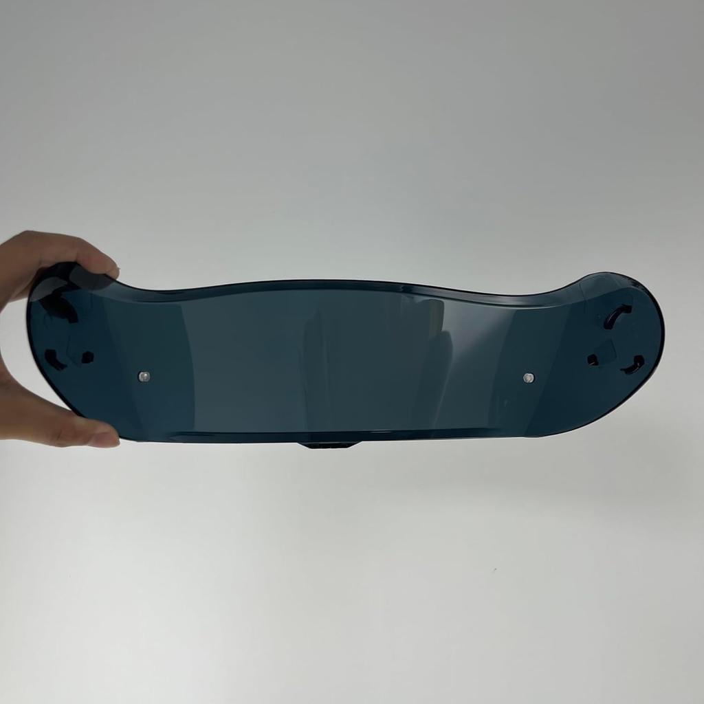 Wayocfei CNS-3C Shield (Dark Teal) [Compatible with Neotec 3] Helmet Visor, UV Absorbing, Motorcycle Helmet Aftermarket Replacement