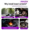 Mazda EZ60 Front Insect Net with Removable Stainless Steel Buckle - Mosquito and Insect Protection, Original Car Starry Sky Design