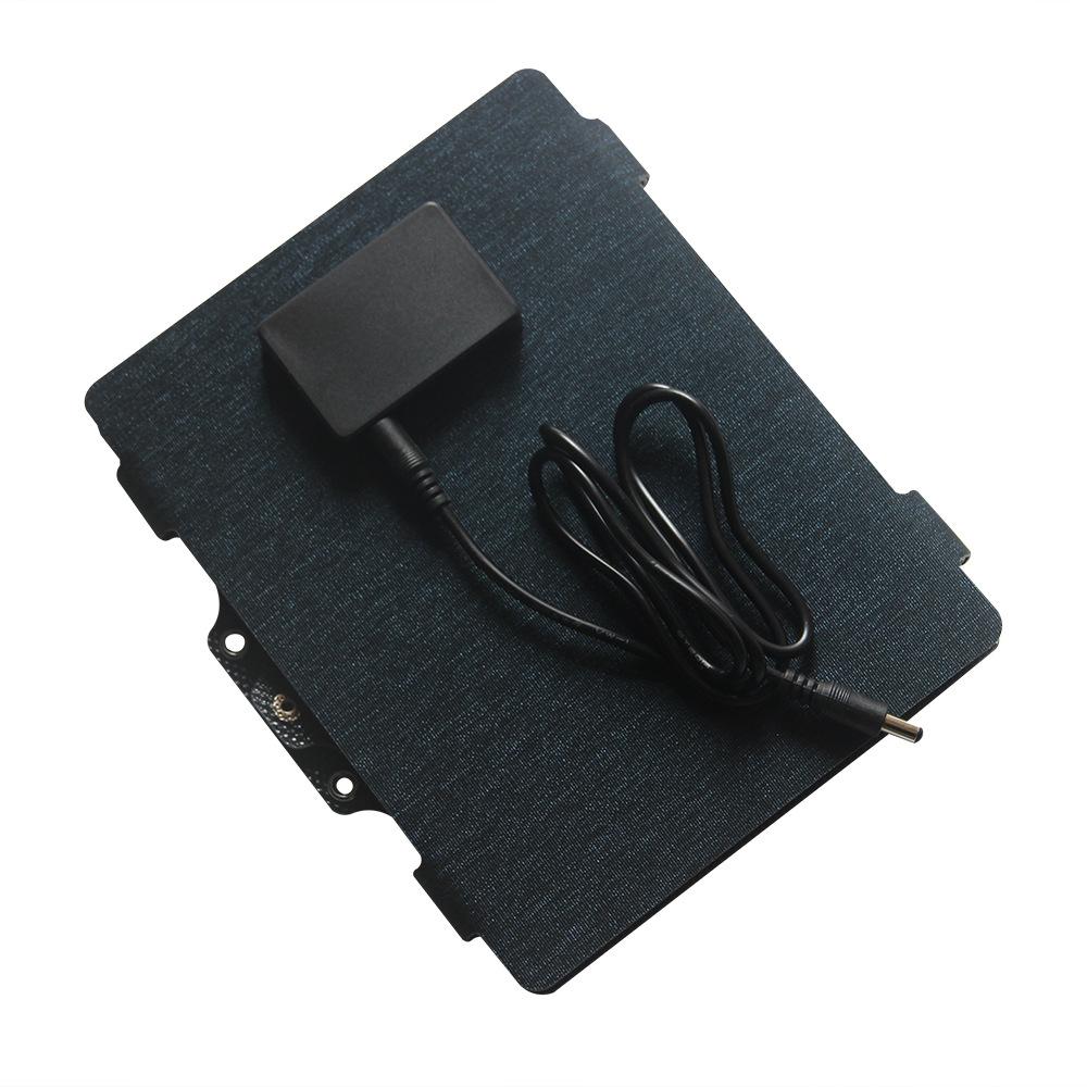 Tragbares flexibles faltbares Solarladegerät für den Außenbereich mit Typ-C/USB/DC-Anschlüssen für Camping, Wandern, Mobiltelefon-Notfall