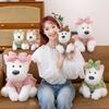 New West Highland Puppy Doll Plush Toy Clothing Dog Doll Eight Inch Ragdoll Birthday Gift