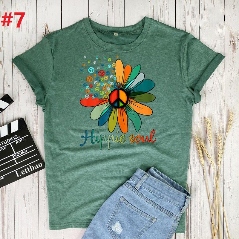 hippie flower shirt