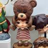  Sixth Generation Shelter Series Teddy Bear Creative Figurine Trendy Toy Ornament Gift