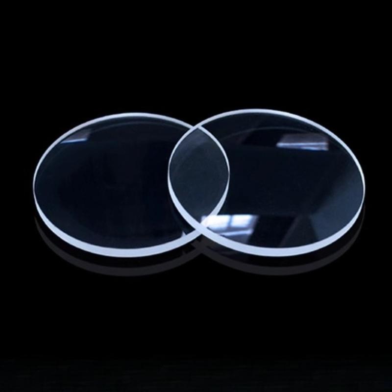 1PC 50mm Double Convex Lens Focal Length 50/100/200/300mm K9 Optical Glass Convex Lenes Magnifying Glass Biconvex Lens