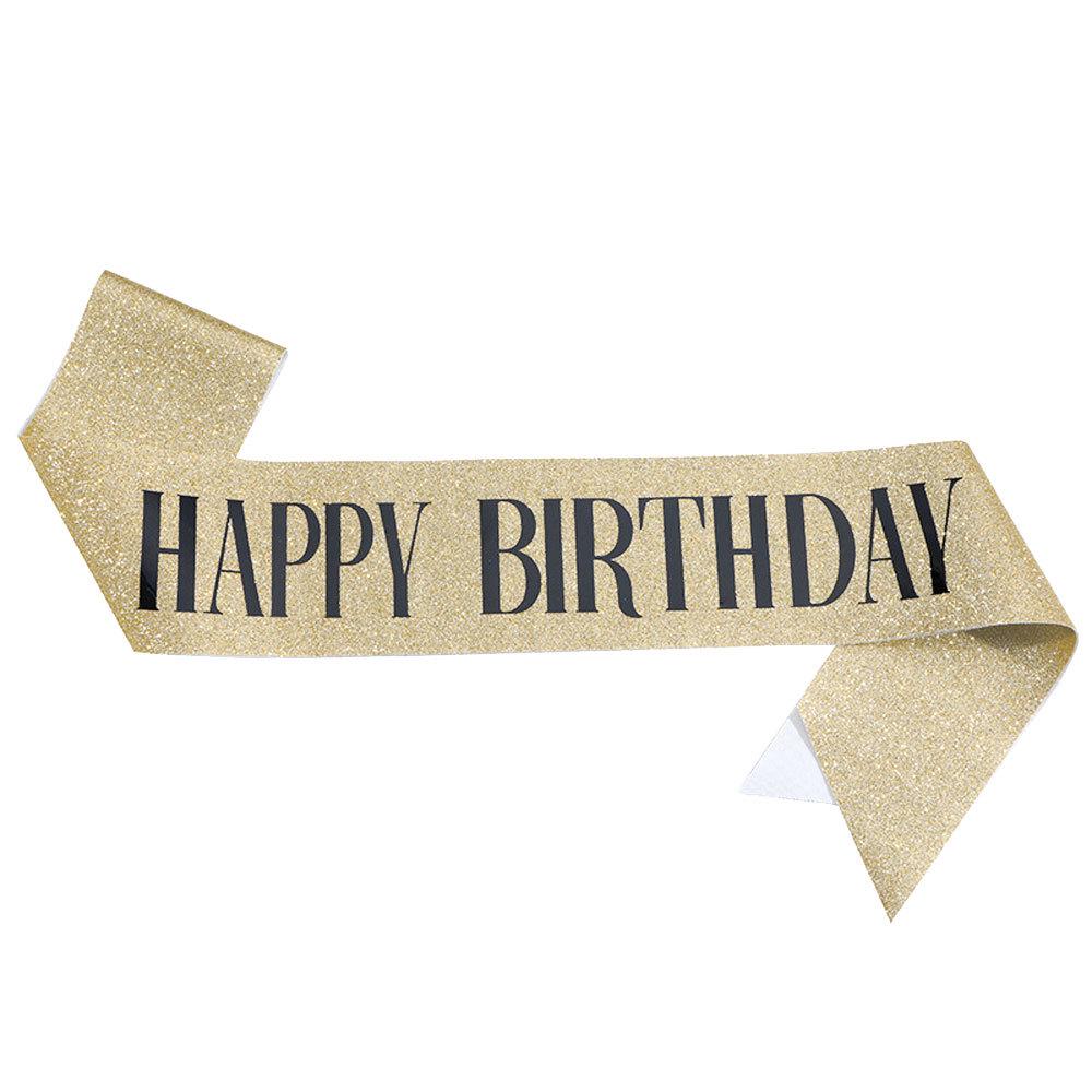 

Блестящая лента-пояс для именинницы One Size