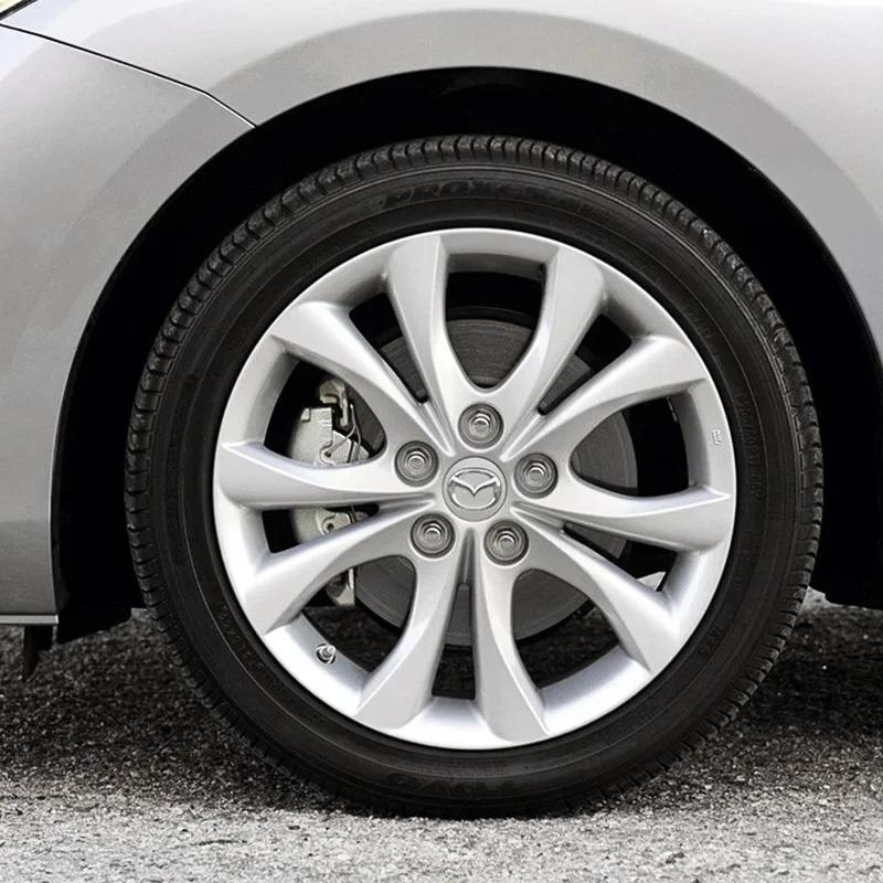 4 ks kryt středové matice kola Dlouhá nožka 18 MM 56 MM Vnitřní průměr 53 MM Nové modely Pro Mazda 3 Atenza Axela CX-3 CX-4 CX-5 CX7 CX8 Šedá Černá