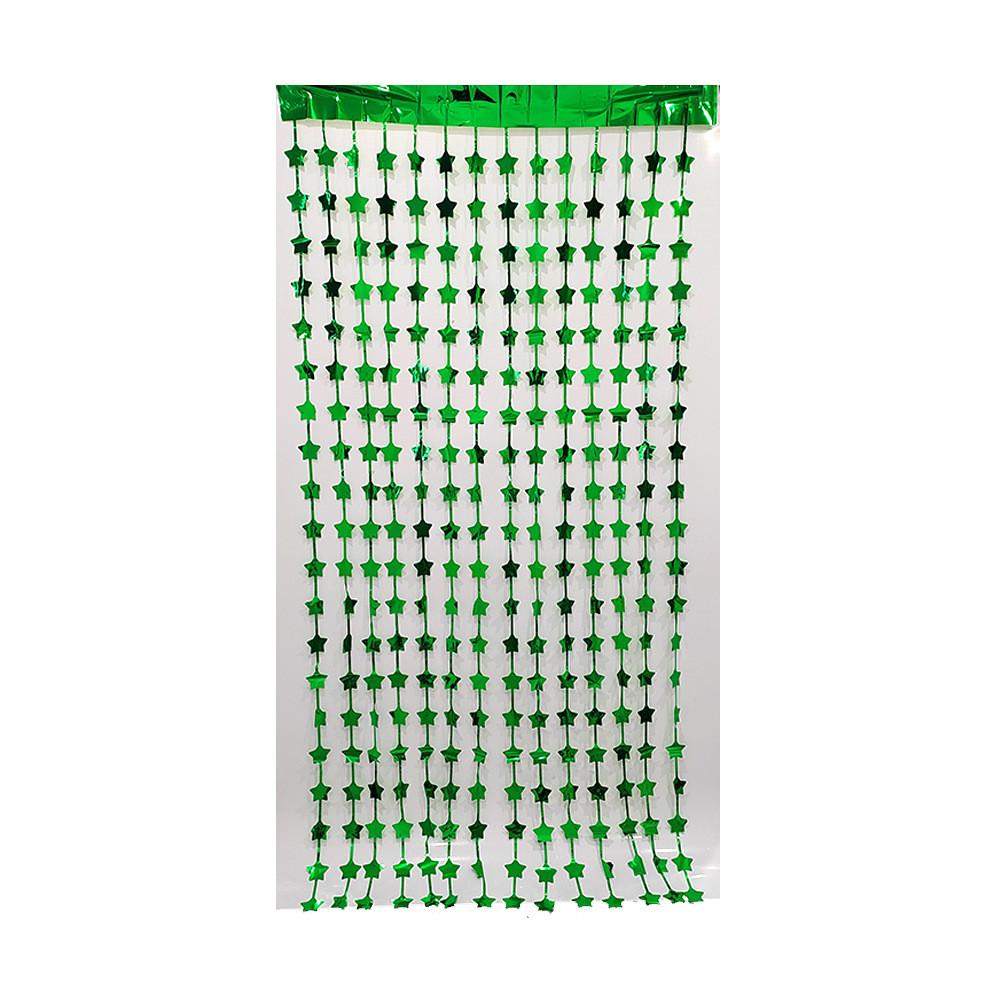 Sternförmige Fransen Vorhänge Geeignet für den täglichen Gebrauch, Hochzeiten und Geburtstagsfeiern