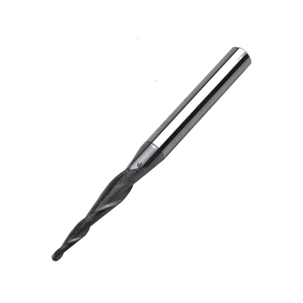 Bit End Mill Equipment 0.25mm 0.5mm 0.75mm 1.0mm Radius Router Carving