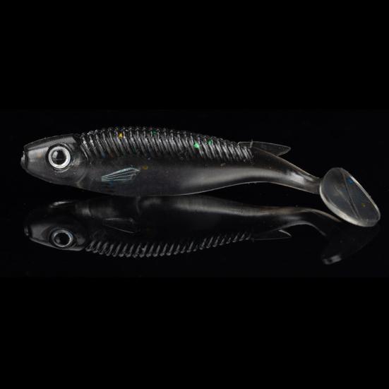 8Pcs Fishing Lures Soft Baits 3D Eyes Realistic Looking Bright Color Natural Swimming Posture Artificial Lures Fake Baits