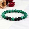Distance Bracelet For Women Couples 8mm Natural Volcanic Rock Black Matte Blue Turquoises Beaded Stone Bracelets Men Jewelry