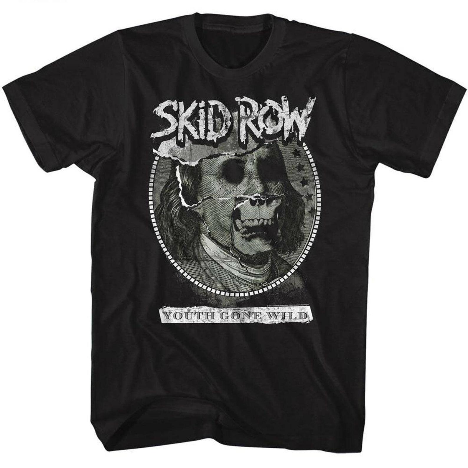 Skid Row Dead Benji Black Adult T-Shirt S