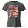 2026 New Strawberry Bear Daily Puzzle Cotton Short Sleeve MensWomens Daily Casual Soft High Quality Tshirt Large Loose Top