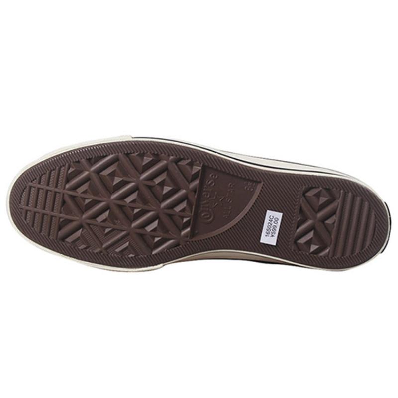 Converse 1970s 70 Hi Flame High Top Canvas Shoes Unisex Black and Red Stitching