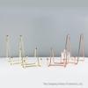 Rose Gold Nordic Iron Stand for Award or Photo Plates
