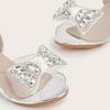 2025 Winter Fashion Versatile Bow High Heel Sandals for Girls