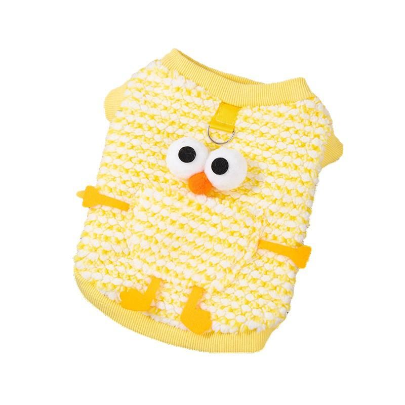 Clearance Promotion Winter Dog Fleece Vest Cute Animal Pineapple Fleece Dog Vest Thick Can Trace Autumn and Winter