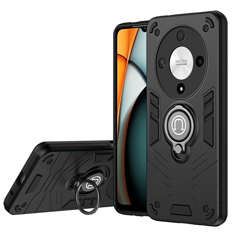 For Honor X9B X9C X50 Luxury New Armor Magnetic Shockproof Case For Honor X50 Camera Lens Protective Phone Cover For Honor X9C