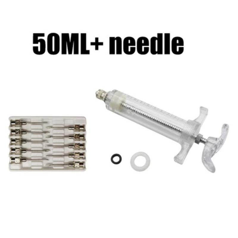 10/20/30/50Ml Pet Feeding Syringe Set - For Pig Piglet Cow Chicken Livestock Feeding Tools
