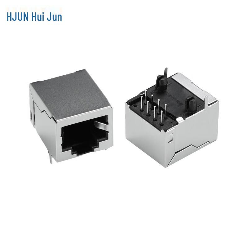 HUIJUN RJ45 8P8C Shielded Vertical Network Jack