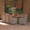 Day and Night - Day and Night Garden Dining Set 9 Pieces Brown Synthetic Rattan