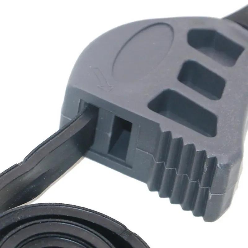 Universal 500mm Multitool Wrench Rubber Strap Adjustable Spanner for Any Shape Opener Tool Black Belt Wrench Auto Tools