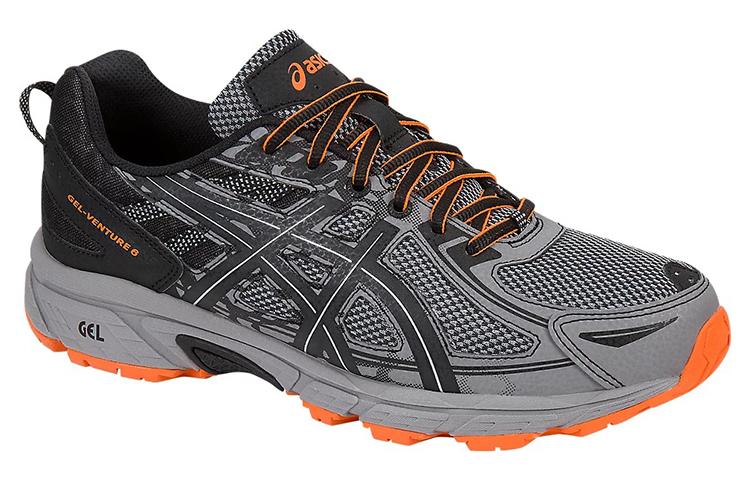 Men's Sneakers ASICS Gel Venture 6 4E Wide 'Grey Black'
