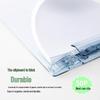 A4 Thickened Acrylic Standable Clipboard for Students and Office.