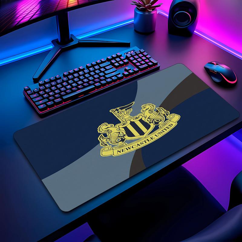 Newcastle United Football Print Mouse Pad Non?Slip Rubber Desk Mat Waterproof Gaming Mousepad For Laptop Office Desktop