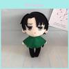 Adorable Attack On Titan Levi Ackerman Plush Doll Toy Soft Stuffed Pillow For Kids