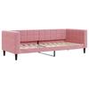 Daybed Pink 80x200 Cm Velvet