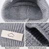 Getinfit 1Pc Winter Pullover Cap Keep Warm Prevent Cold Ear Protection Neck Guard Face Mask Two-In-One Knitted Woolen Cap Unisex