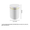 Triangle Desktop Trash Can Pressing Type Garbage Basket Countertop Bedroom Trash Bin Household Bathroom Thicken Rubbish Bin