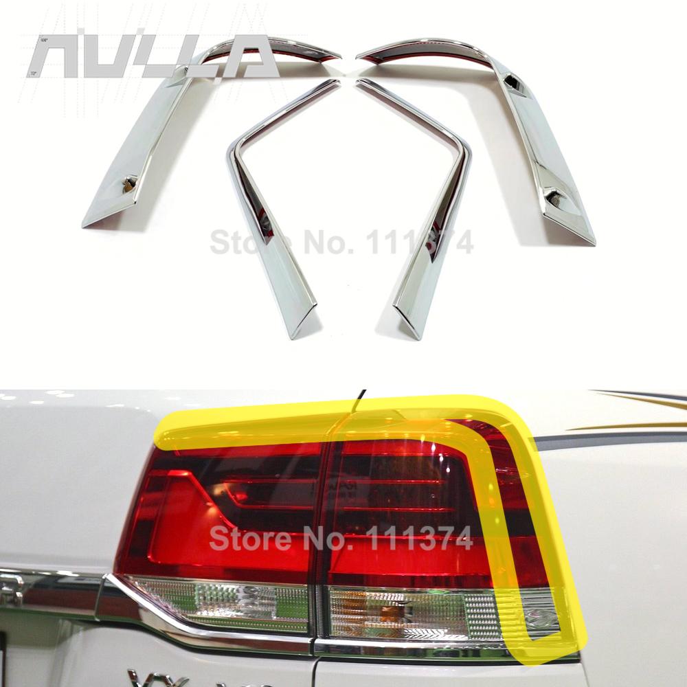 

Для Toyota Land Cruiser 200 LC200 2016 2017 2018 Задний фонарь для бровей Задние фонари Лампа Рамка Крышка автомобиля