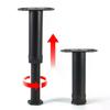Supporto Telescopico Regolabile per Travi del Letto Gambe per Mobili Portanti Base Antiscivolo Riduzione del Rumore per Divani, Strutture del Letto, Tavoli
