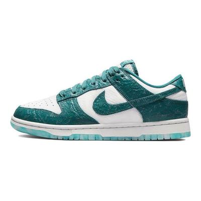 Womens Dunk Low Ocean Women Sneakers White Summit-White Bright-Spruce DV3029-100