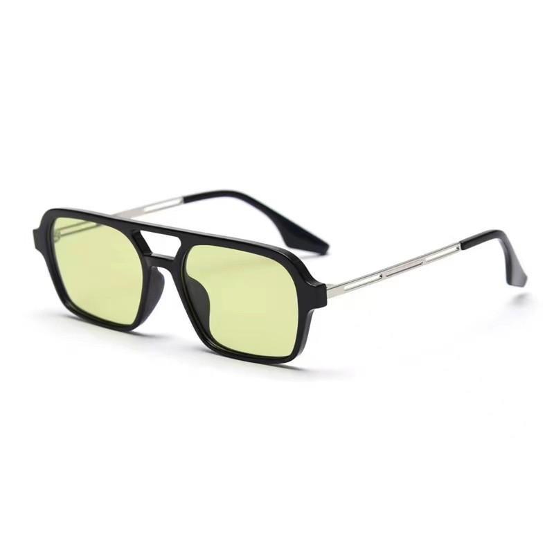 Sunflower Square Sunglasses With Uv400 Protection For Fashionable Travel And Outdoor Activities
