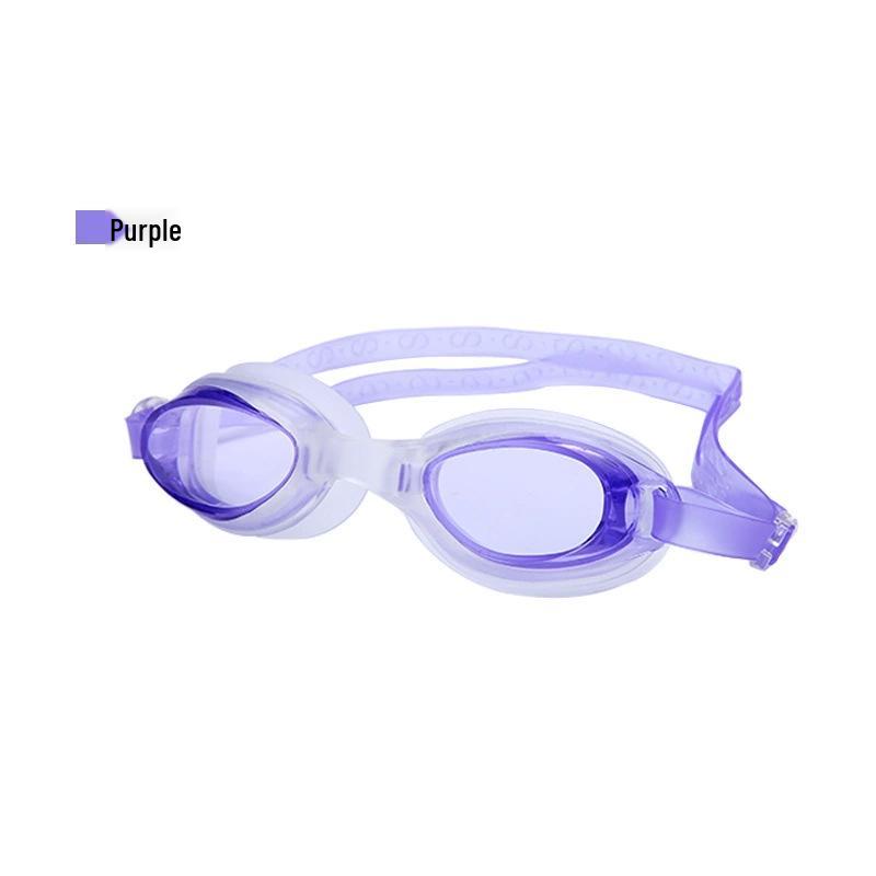 Men's & Women's Anti-Fog Waterproof HD Swimming Goggles for Adults - Plano Myopia, Transparent Lens, Professional Use
