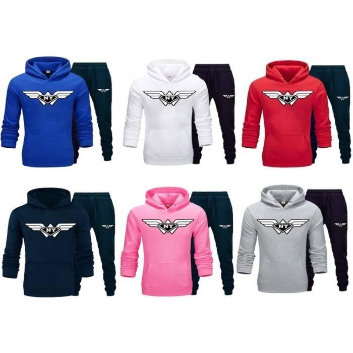 New York Fashion Unisex Kids' Jogging Suit - Grey - Football - Indoor - Long Sleeves