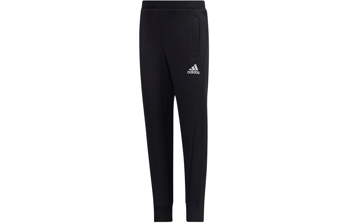 Детские вязаные спортивные штаны Adidas Черные GP0395 104
