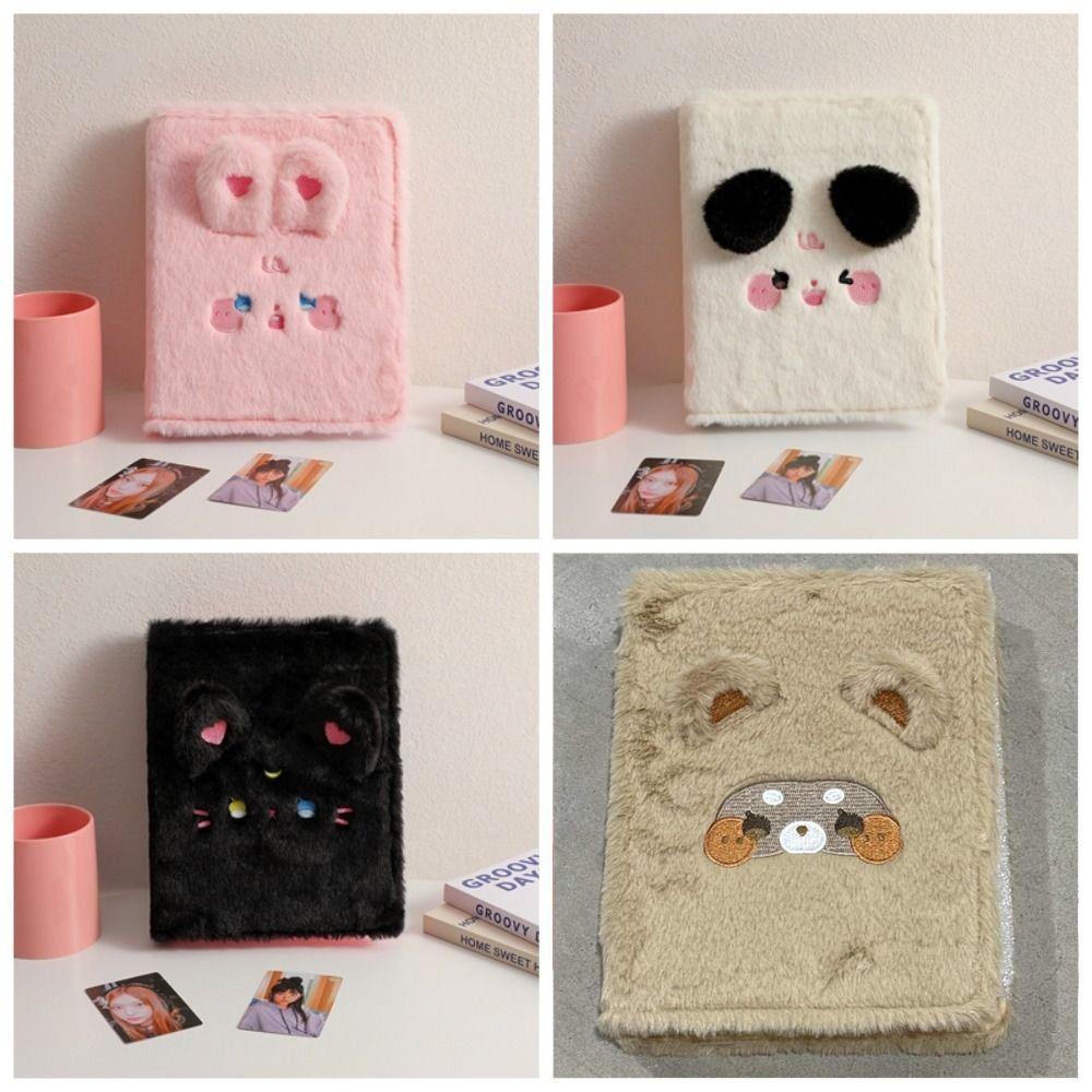 Innenseiten Nachfüllen Katze Bär Karten Albumhülle Fotokartenhalter Plüsch Binderhülle Fotoaufbewahrung