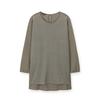 Double Layer Round Blouse Shiring
